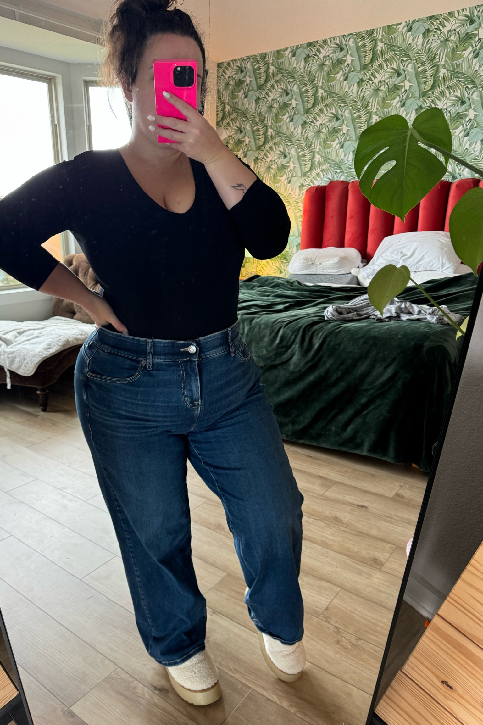 Comfy WFH outfit on a rainy day in Texas 💕☔️

#LTKFindsUnder100 #LTKMidsize #LTKPlusSize