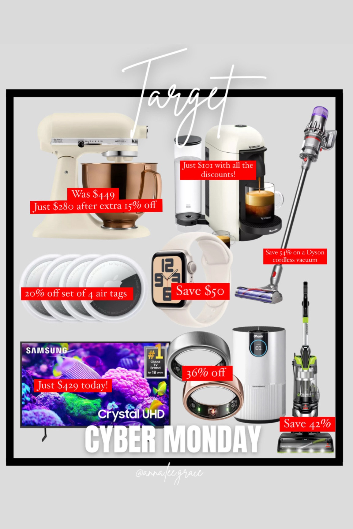 Target cyber Monday sale! 

#LTKGiftGuide #LTKCyberWeek #LTKHoliday