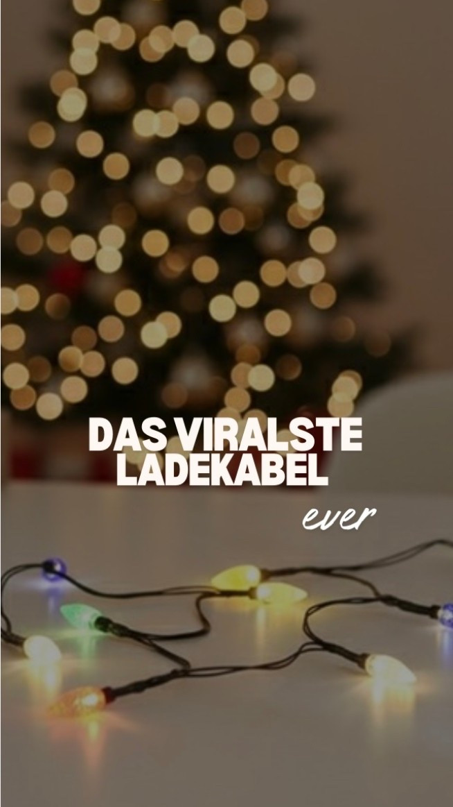 Dieses Kabel macht alles festlich!

#LTKkleider #LTKdeutschland #LTKeurope