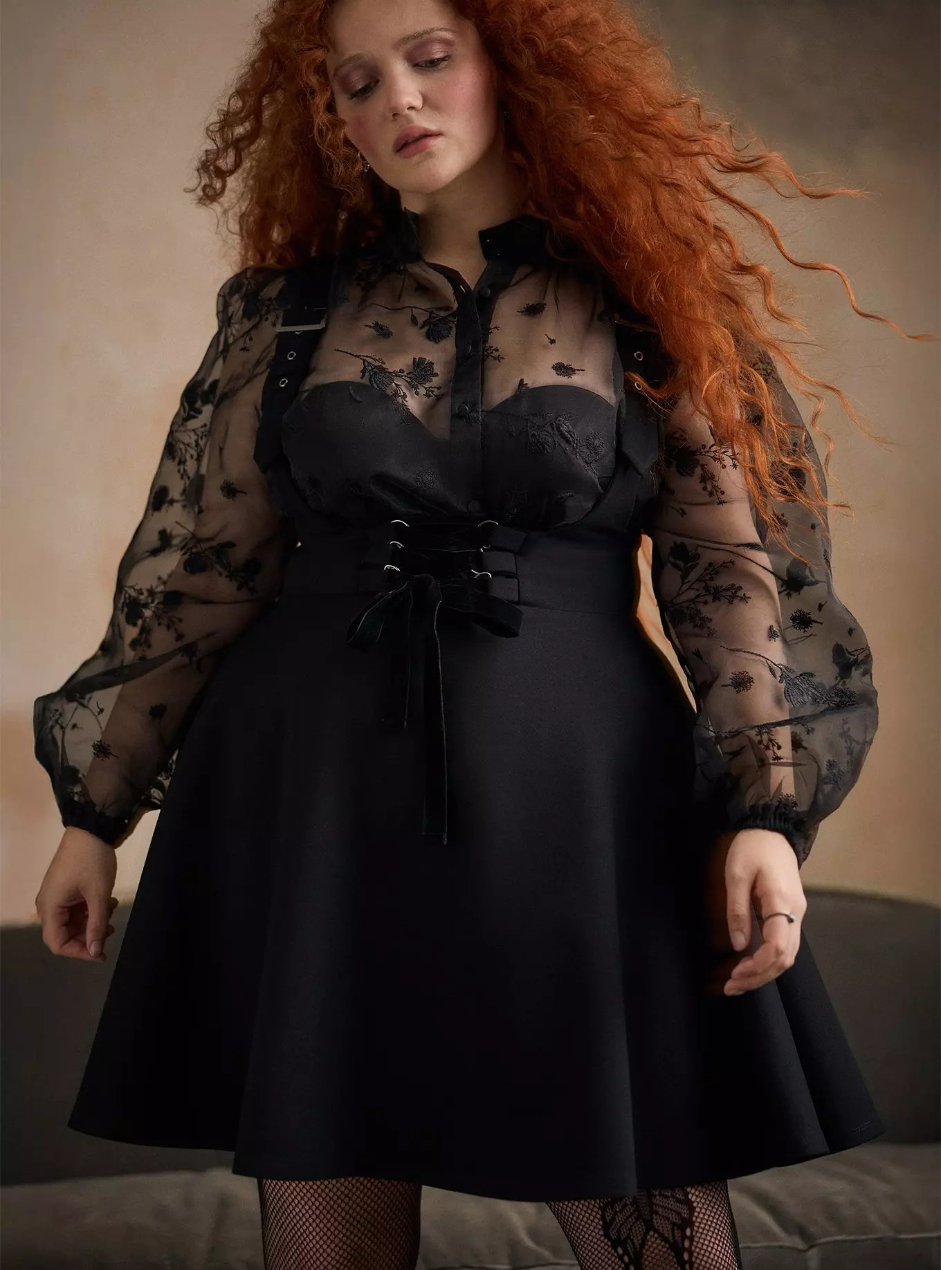 Nightfall Corset Pinafore | Torrid (US & Canada)