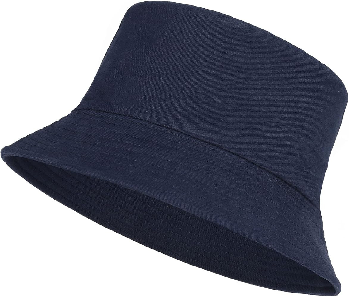 Feximzl Print Cotton Packable Summer Travel Bucket Beach Sun Hat Fruit Flower Pattern Hat | Amazon (CA)