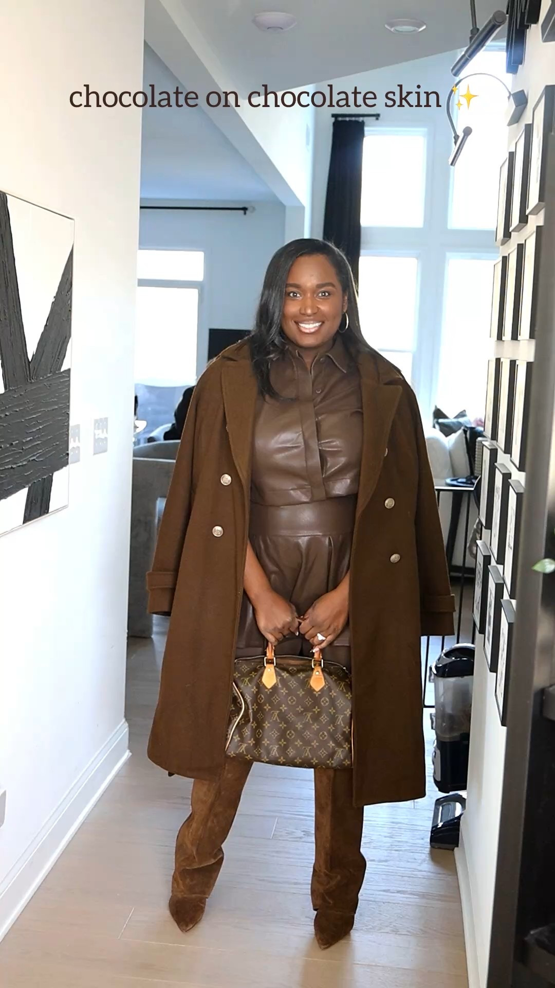 Chocolate date night look🤎

#LTKMidsize #LTKdayinmylife #LTKTall