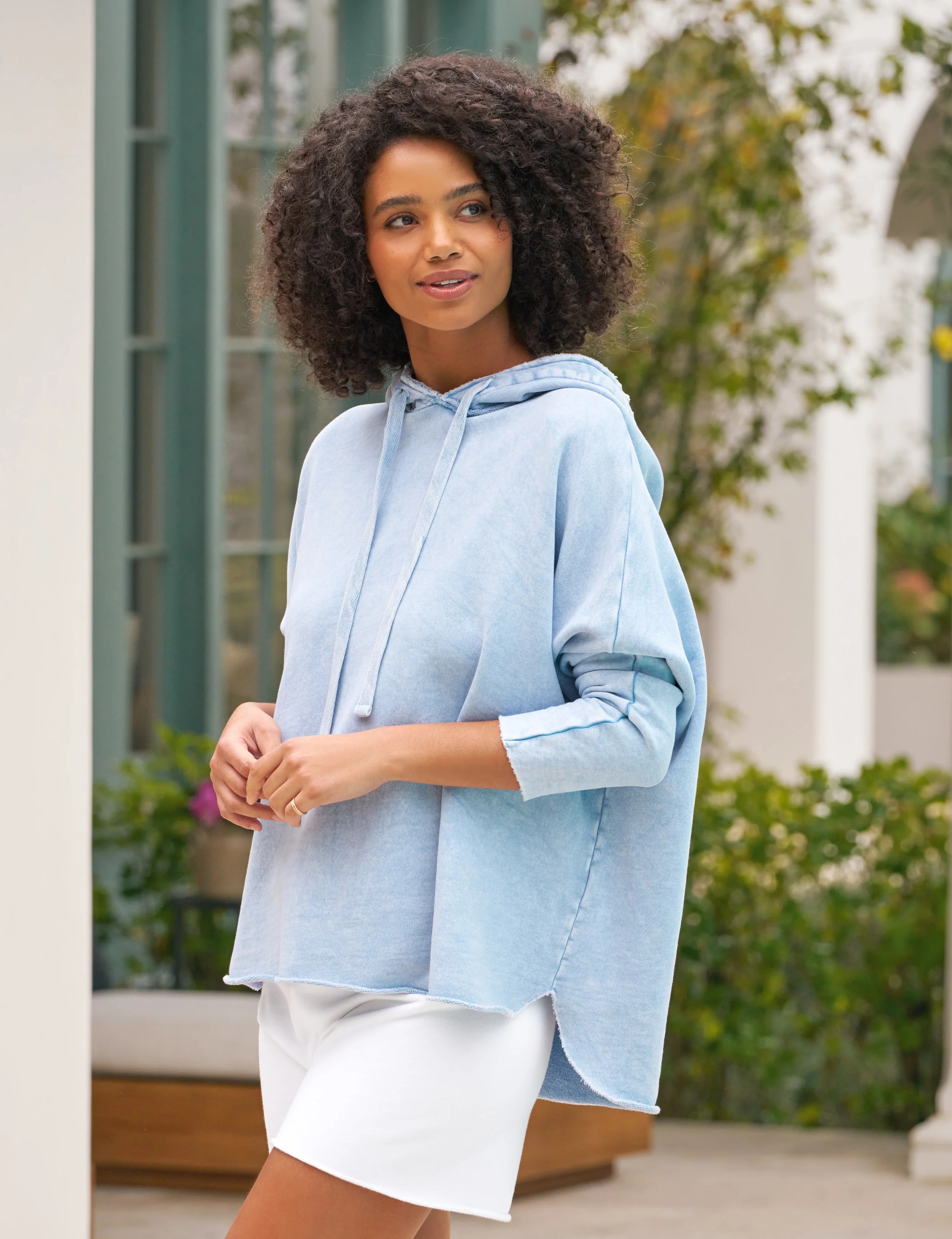 KANE Mineral Blue, Triple Fleece | Frank & Eileen