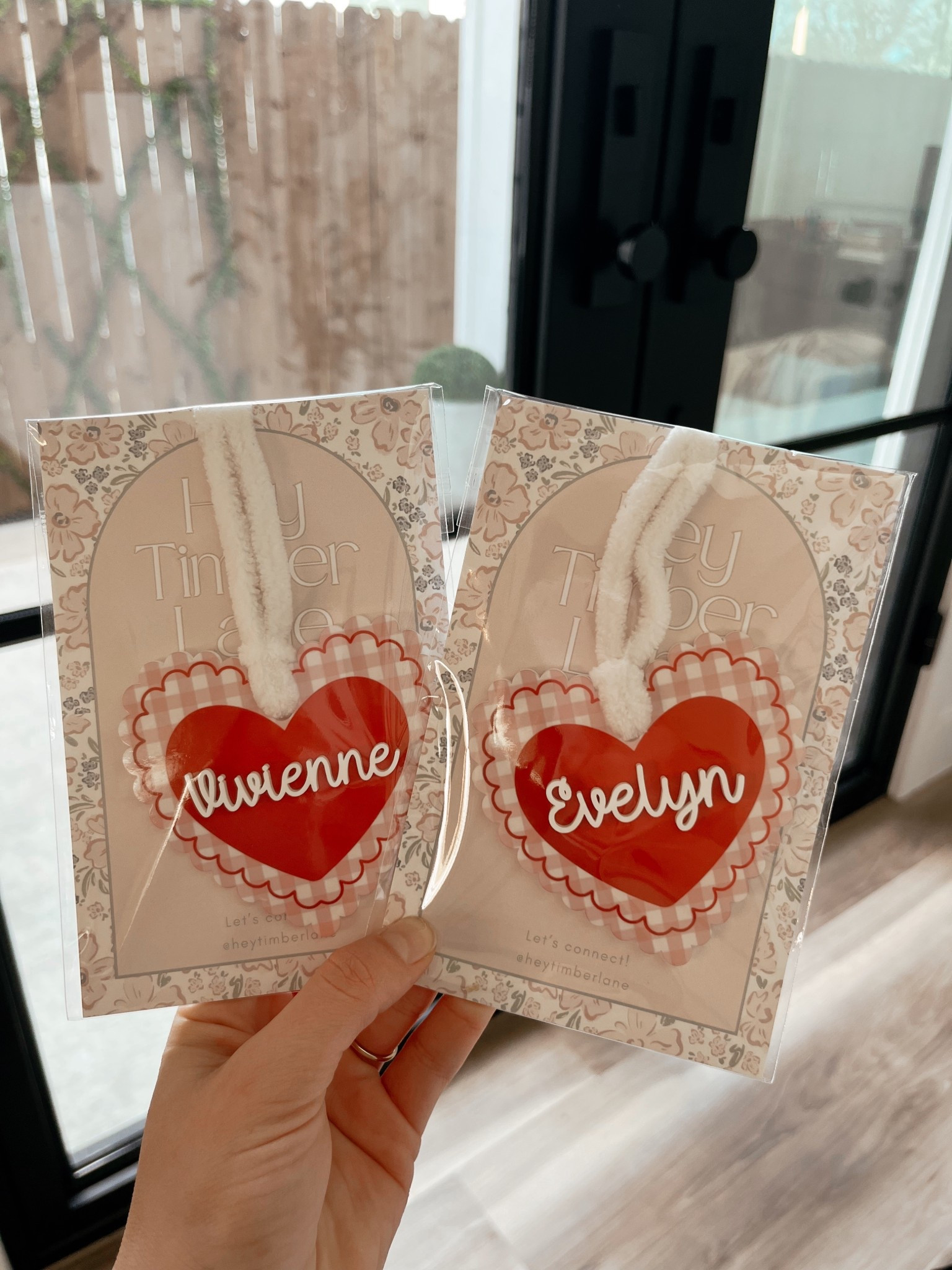 These personalized tags for the girls valentines baskets ❤️ 

I love that you can use them year after year 


Valentine’s Day, personalized name tags, personalized bag tags 