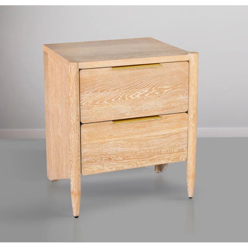Auringer Solid + Manufactured Wood Nightstand | Wayfair North America