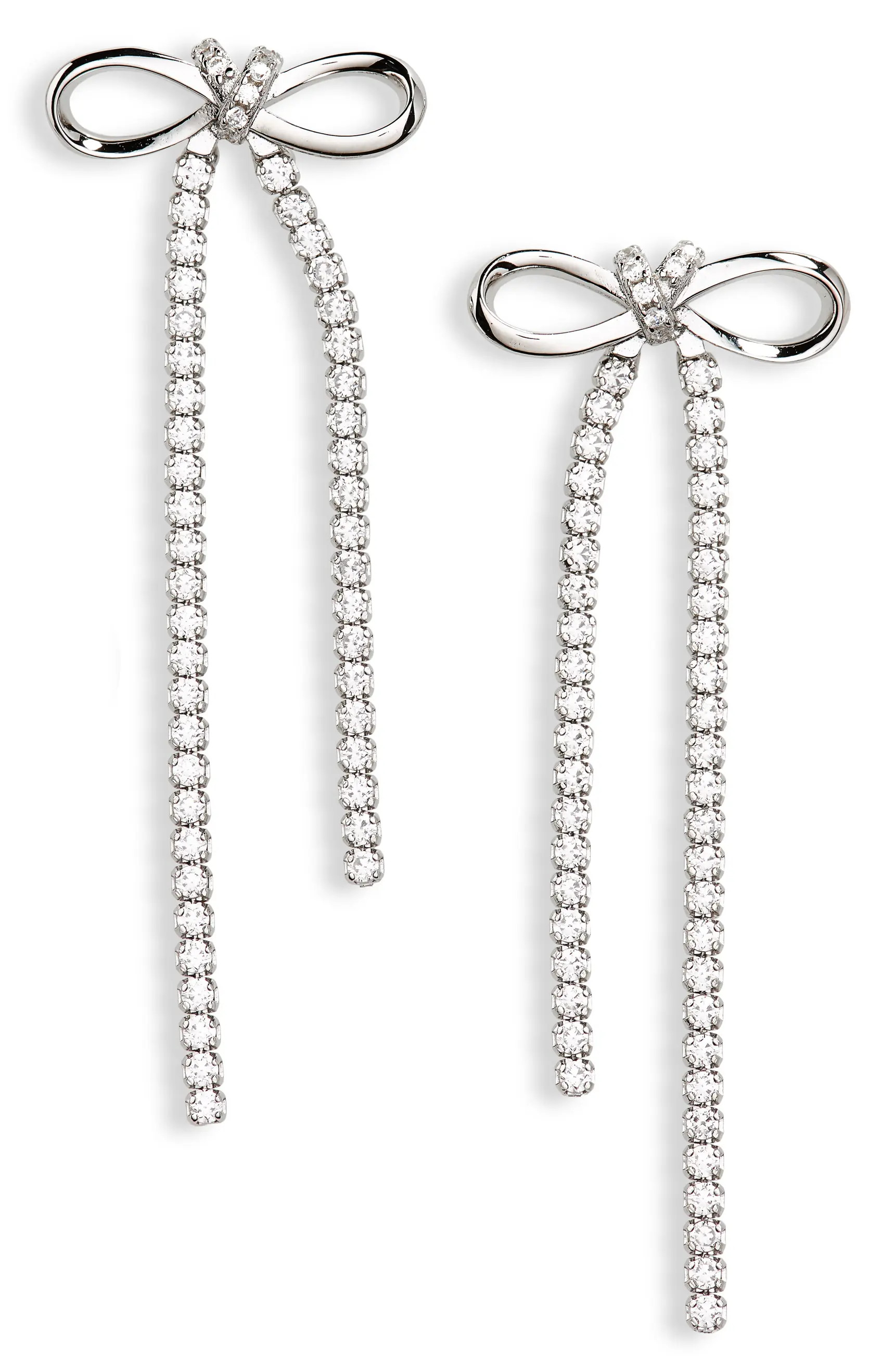 Shashi Rosette Crystal Drop Earrings | Nordstrom | Nordstrom