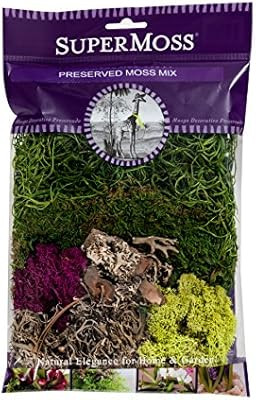 SuperMoss (23310) Moss Mix Preserved, 2oz (110 Cubic Inch) | Amazon (US)