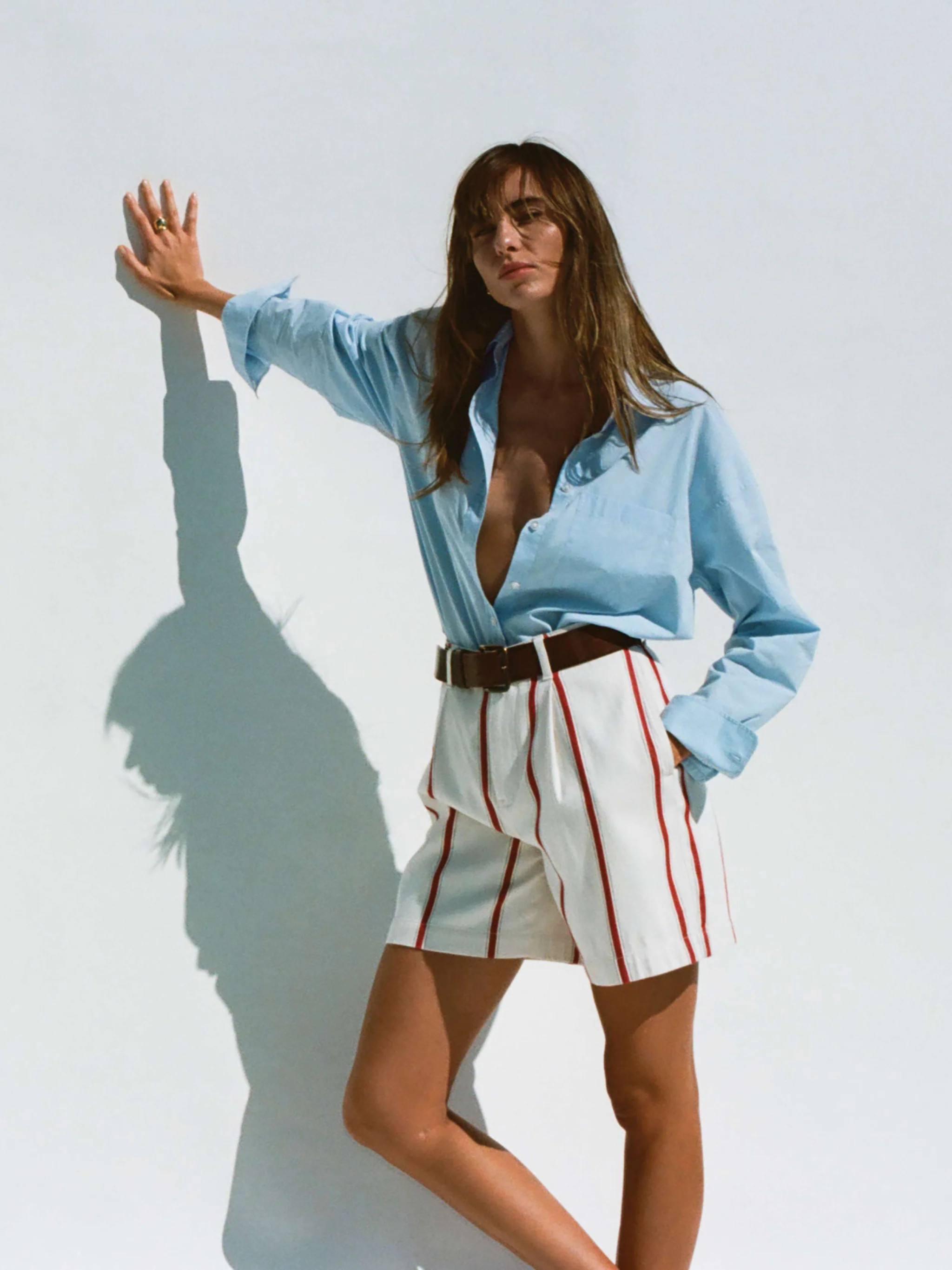 Tideweave Pleated Short - Northbay Stripe | Faherty