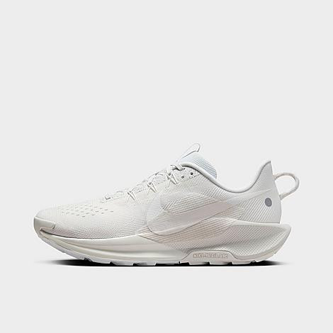 Nike Men's Pegasus Trail 5 Trail Running Shoes in Summit White/Light Orewood Brown/Sail Size: 7.0 | Finish Line (US)