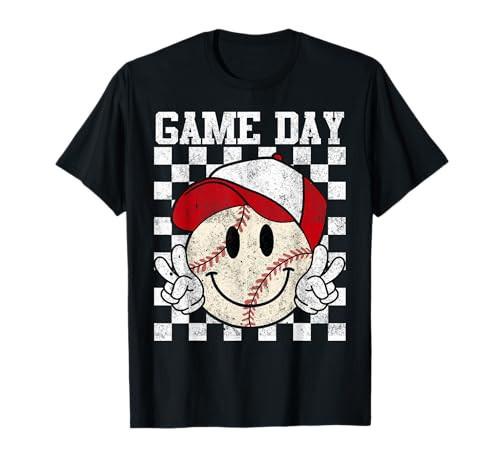 Game Day Vibes Baseball Shirt Girls Mother's Baseball Life T-Shirt | Amazon (US)