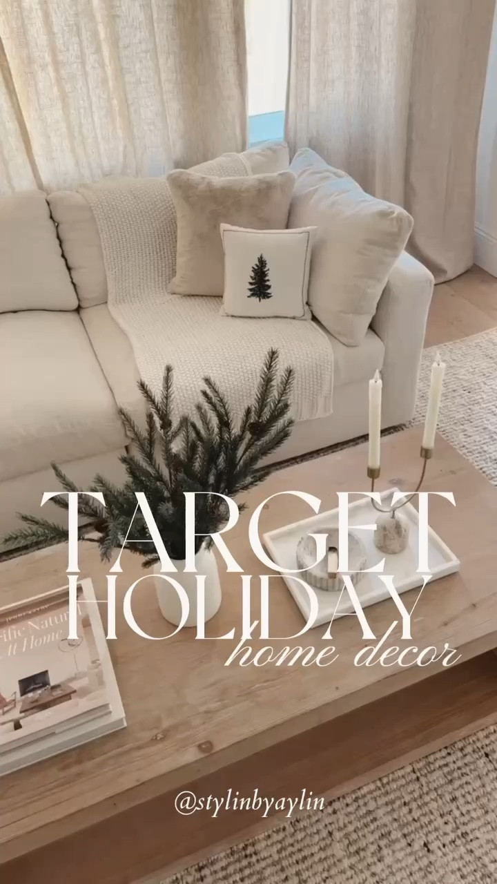 Target holiday, home decor, neutral decor #StylinbyAylin 

#LTKSeasonal #LTKstyletip #LTKhome