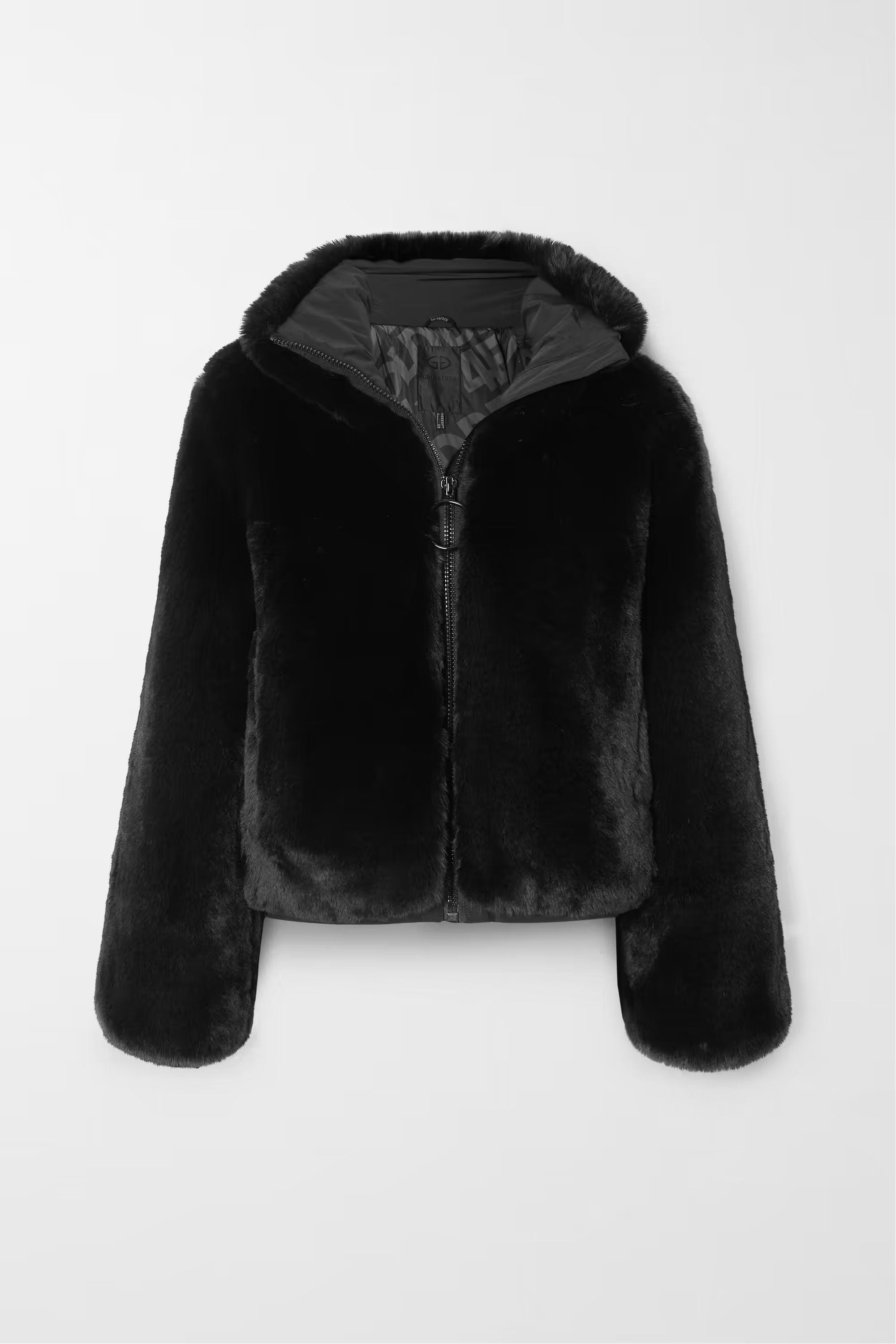 Black Victoria faux fur padded PrimaLoft ski jacket | GOLDBERGH | NET-A-PORTER | NET-A-PORTER (US)