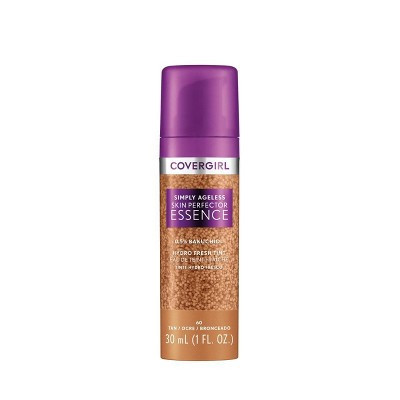COVERGIRL Simply Ageless Skin Perfector Essence Vegan Foundation - 60 Tan - 1 fl oz | Target