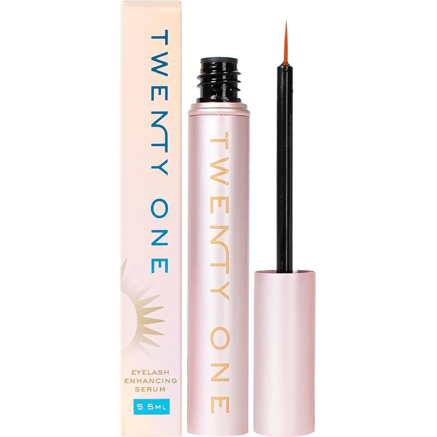 TWENTY ONE BEAUTY | Eyelash Growth Serum - 5.5ml - for Thicker, Fuller and Longer Lashes - Hydrat... | Amazon (UK)