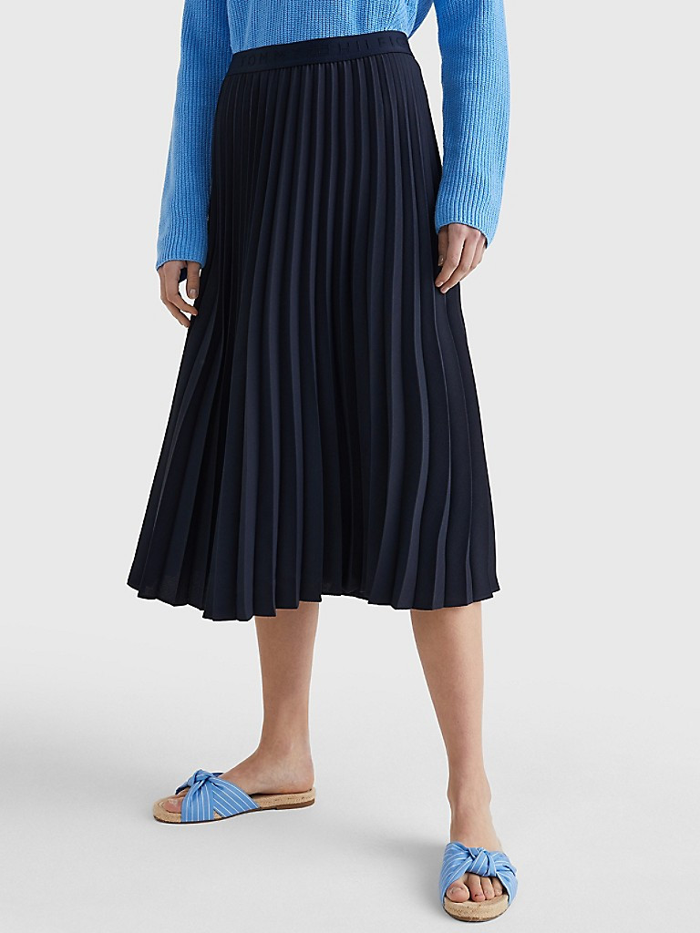 Pleated Midi Skirt | Tommy Hilfiger (US)