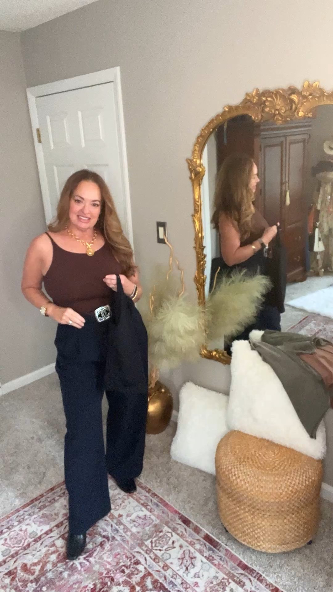 High neck tanks look super sophisticated and they are perfect for layering. Very Similar to sk!ms.. available in many colors. Perfect for stocking up now. 

#LTKmorningroutine #LTKootd #LTKgrwm