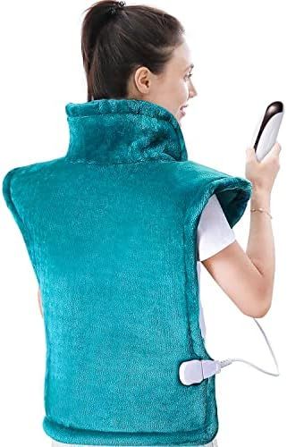 Amazon.com: Large Heating Pad for Back and Shoulder, 24inx33in Heat Wrap with Fast-Heating and 4 ... | Amazon (US)
