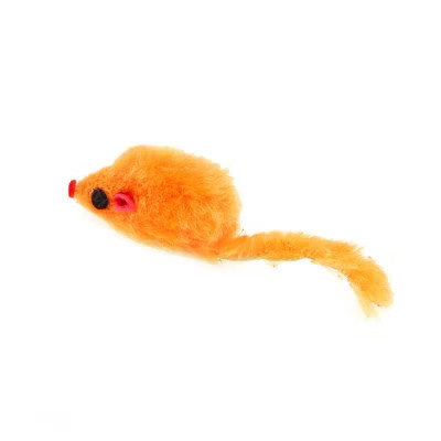 Unique Bargains Halloween Christmas Mouse Shape Cat Teaser Toys Orange 1 Pc | Target