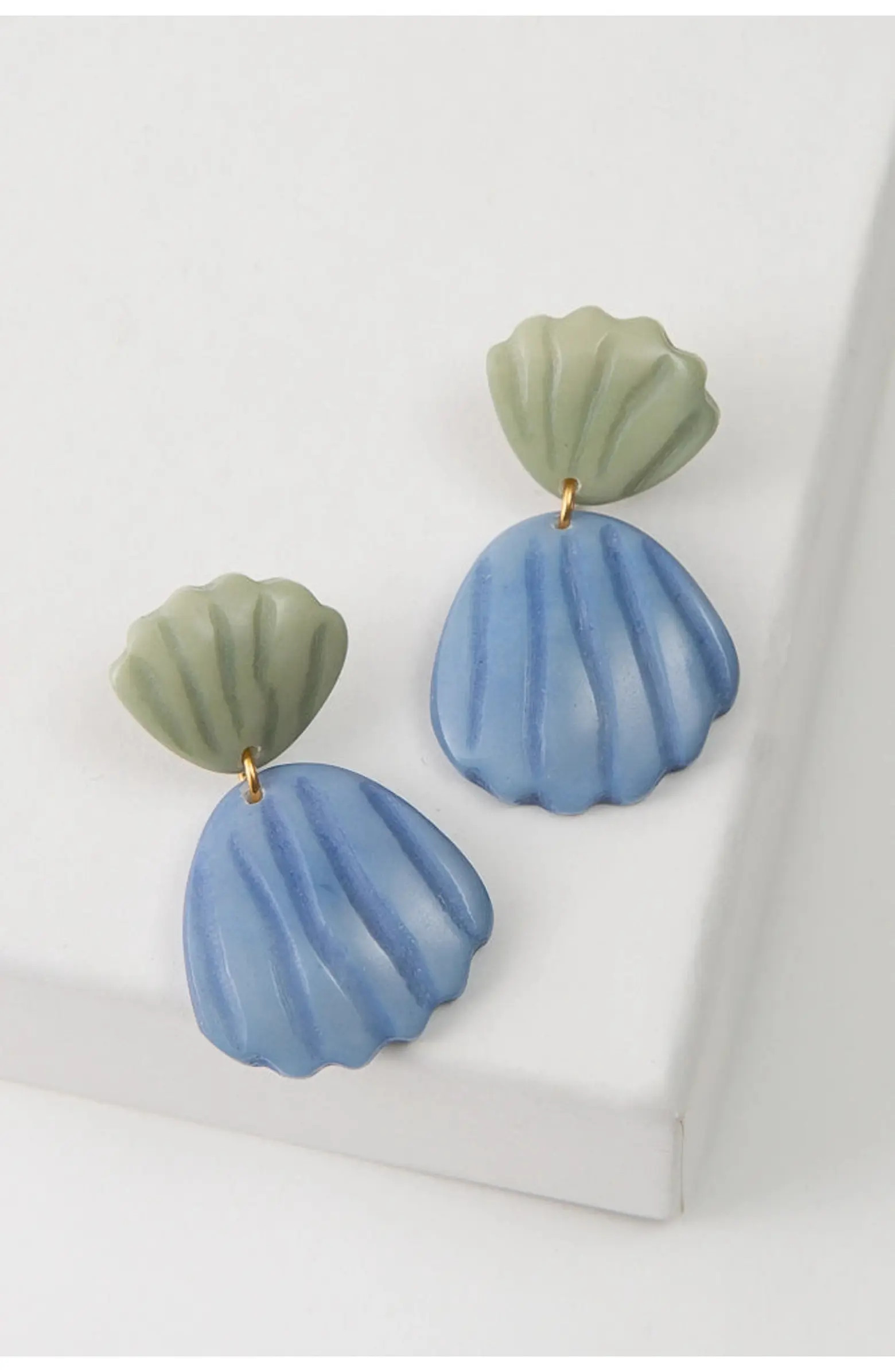 Coastal Carved Earrings | Nordstrom