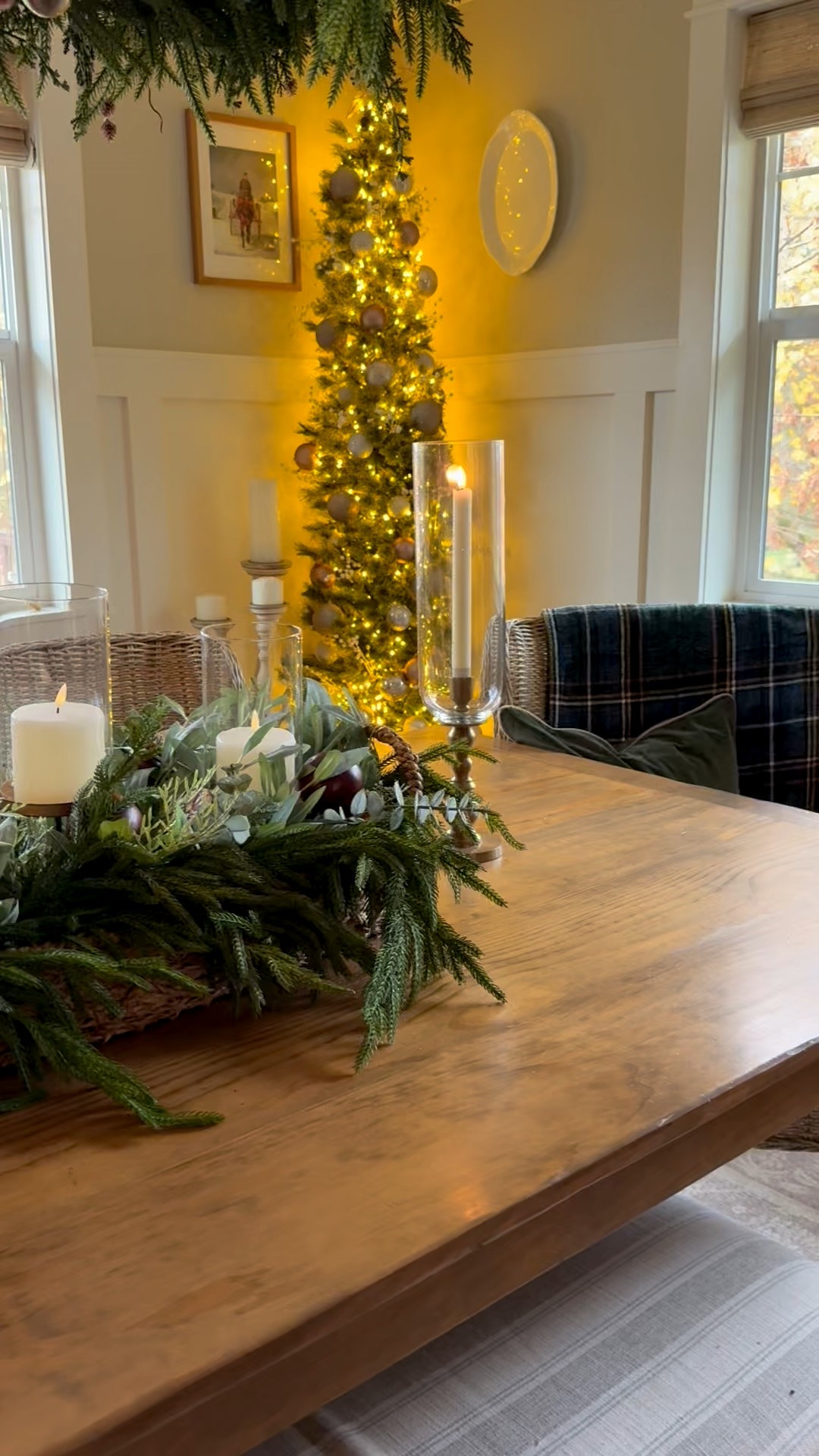 Simple elegant natural table for the holidays 

#LTKSeasonal #LTKHome #LTKHoliday