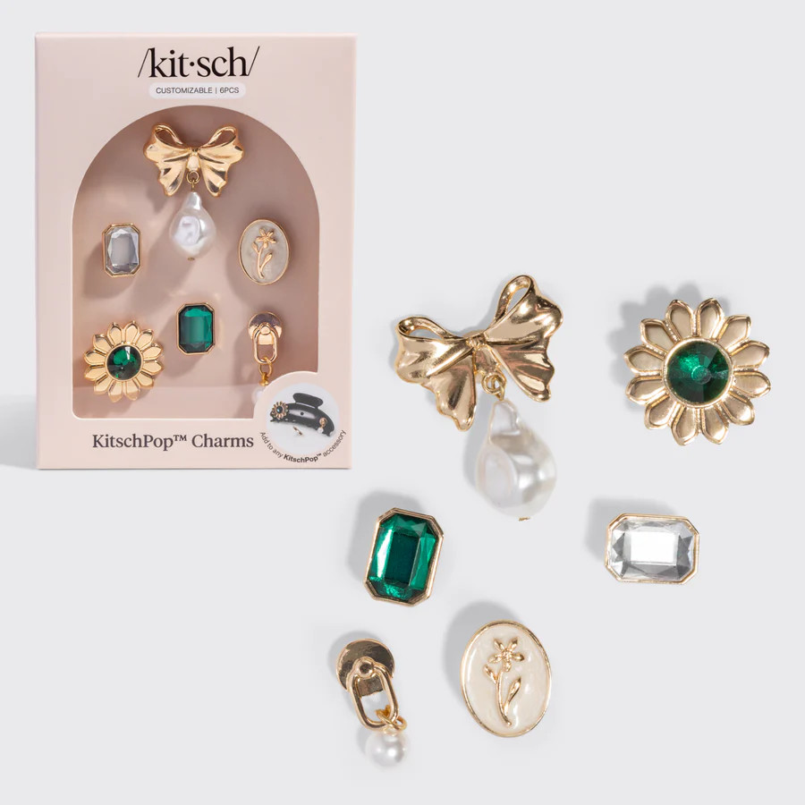 KitschPop™️ Charms in Vintage Emerald | Kitsch