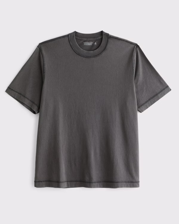 Men's Vintage-Inspired Tee | Men's Tops | Abercrombie.com | Abercrombie & Fitch (US)
