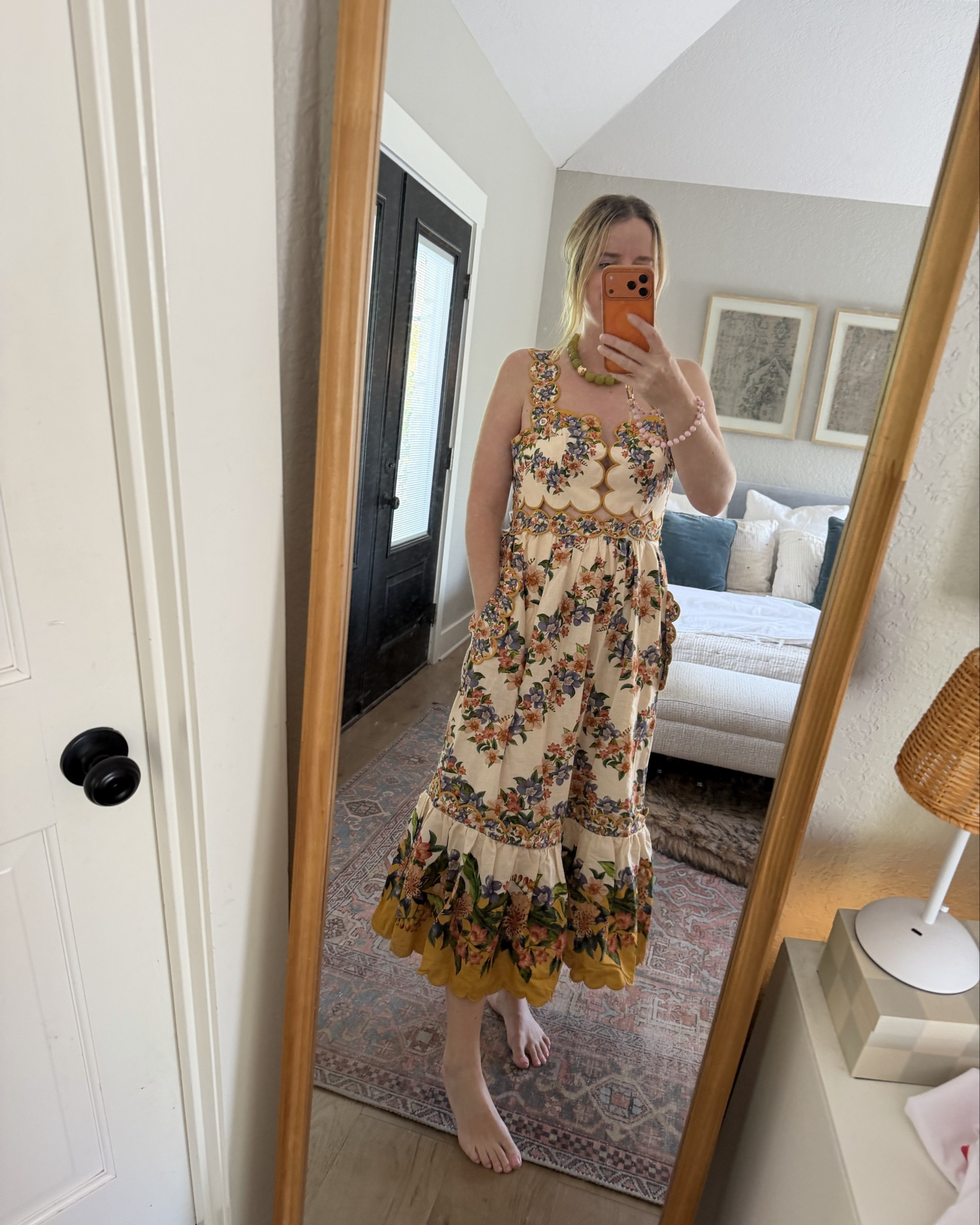 Cannot get over the details of this dress! Perfect vacay look 😍✨ #summerdress 

#LTKootd #LTKMidsize