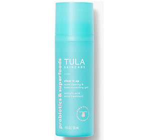 TULA Clear It Up Acne Clearing & Tone Correctin g Gel | QVC