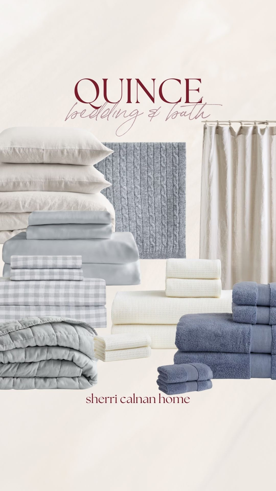 Quince bedding and bath favorites that feel luxurious but stay beautifully minimal. These soft neutral linens and plush towels are perfect for creating a spa like home.
 quince bedding review, quince home essentials, luxury bedding finds, neutral bedding set, organic cotton sheets, bathroom towel sets, minimal home decor, neutral home aesthetic, spa bathroom decor, cozy bedroom linens, quality bedding finds, sherricalnanhome

#LTKHome