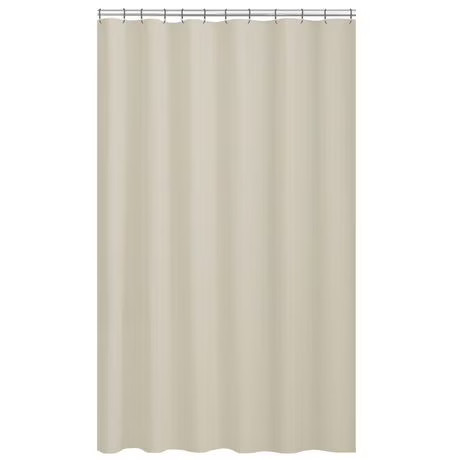 Hometrends Textured Microfiber Fabric Shower Curtain Liner Beige 70 X 72 | Walmart (CA)