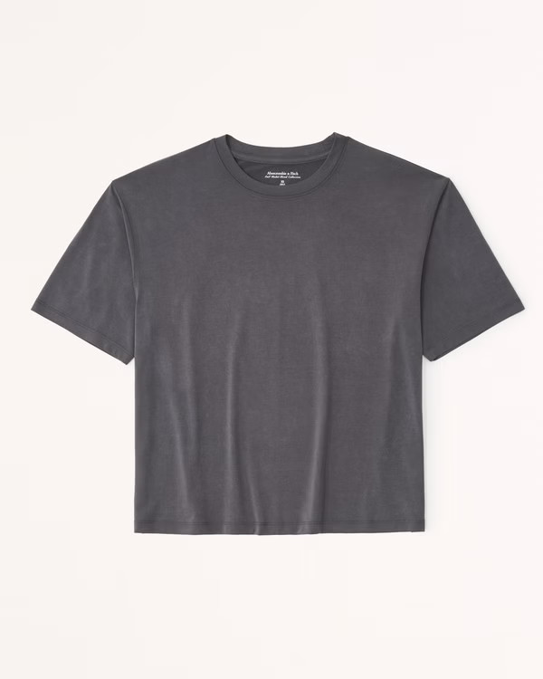 Sandwash Jersey Easy Tee | Abercrombie & Fitch (US)