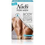 Nad's For Men Body Wax Strips - Wax Hair Removal For Men - At Home Waxing Kit With 20 Waxing Stri... | Amazon (US)