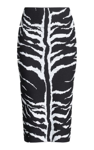 Zebra-Print Pencil Skirt | Moda Operandi (Global)