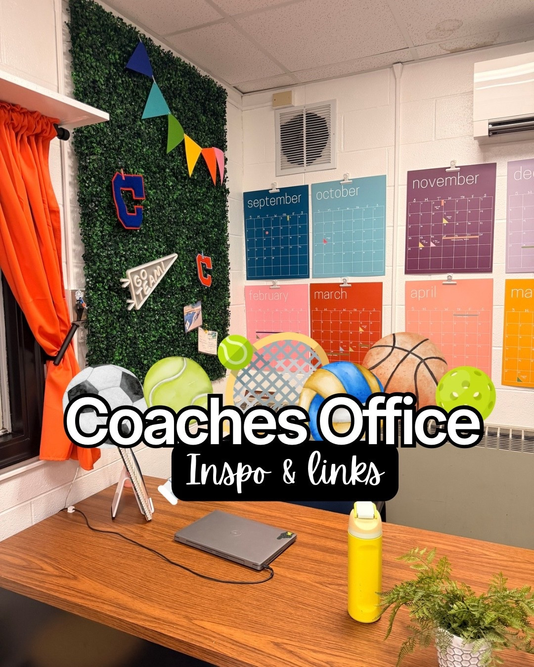 Coaches office / Physical Education Teacher Office 

#physed #coach #office #peteacher #teacher #backtoschool

#LTKHome #LTKActive #LTKSeasonal
