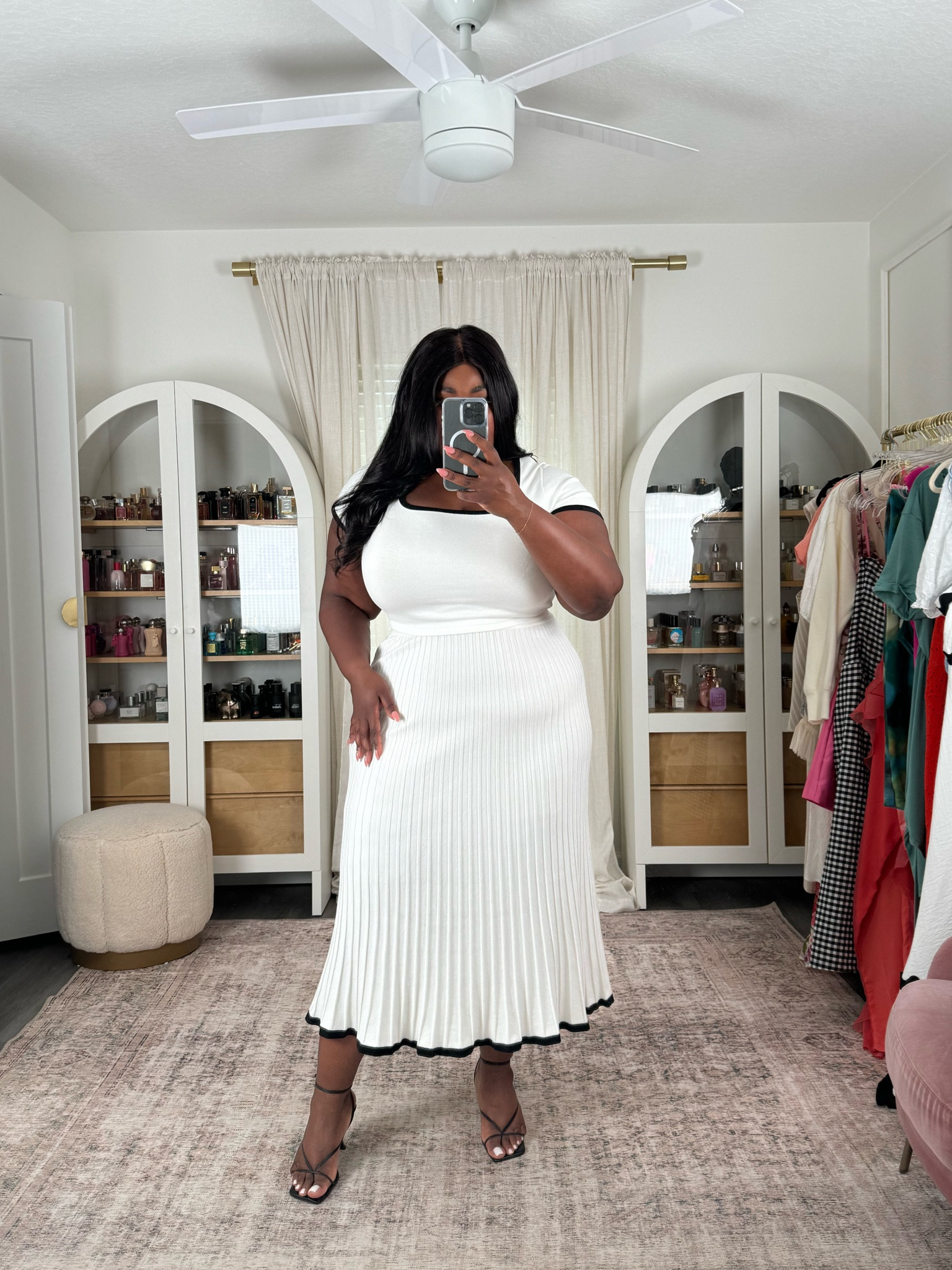  I cannot get over how amazing the quality of this set is. I see this being a cute look for church or brunch 

I’m wearing an XL with a strapless bra and shapewear. 

#LTKPlusSize #LTKFindsUnder50 #LTKStyleTip