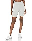 PUMA womens Classics 7" Tights Shorts, Light Gray Heather-puma White, 2X US | Amazon (US)