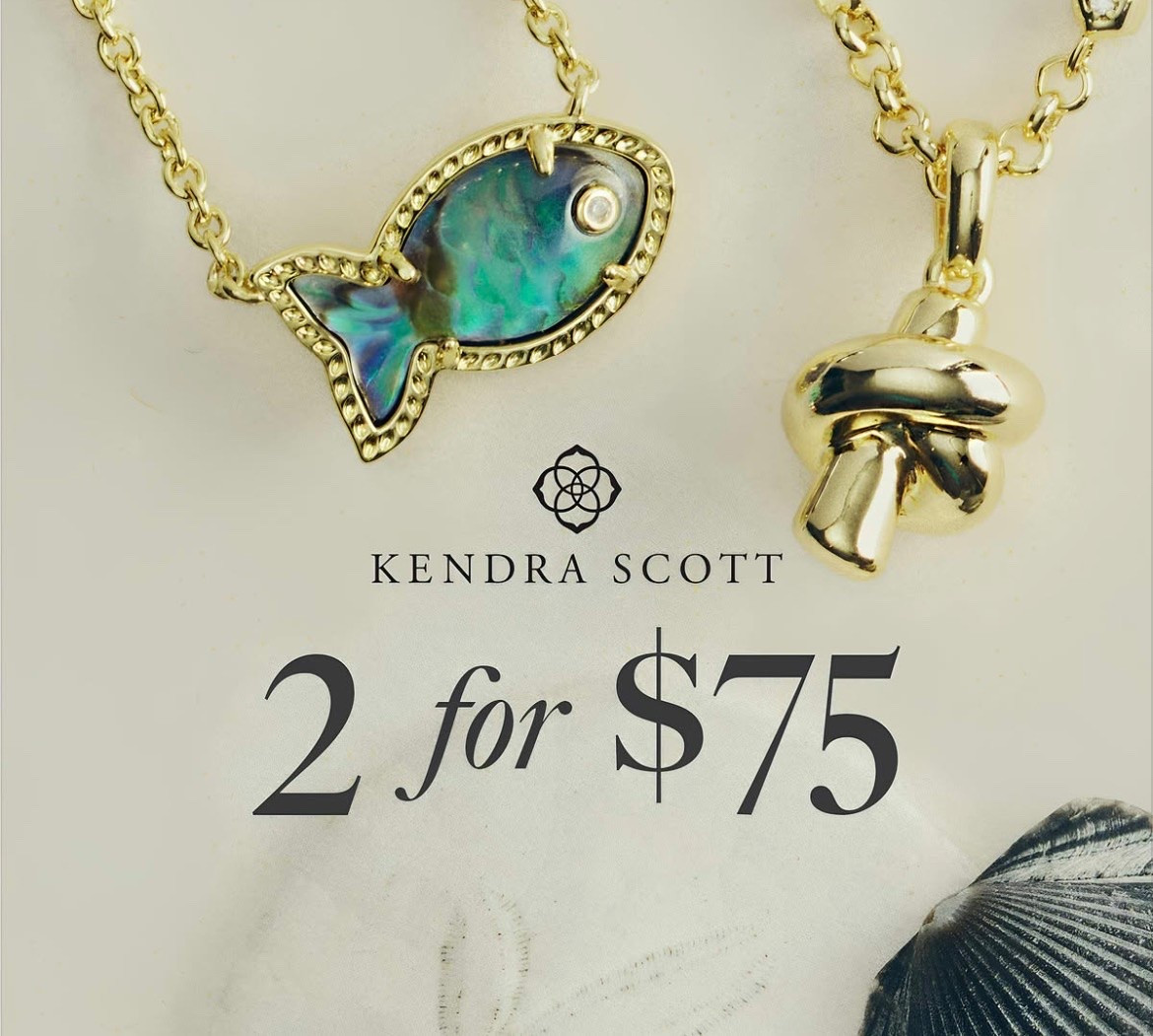 Kendra Scott has a 2 for $75 Sale going on this weekend! So many beautiful jewelry pieces included - and items that aren’t included are 20% Off. Worth a browse if you’re a KS fan! 💛

#LTKSaleAlert #LTKBeauty #LTKootd