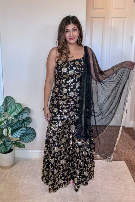 I’m blown away by the new Sani collection at Nordstrom! The collection includes Indian wedding outfits like gharara, anarkali, lehenga, saree, palazzo and dhoti. This palazzo suit fit like a glove! It’s great quality and compares nicely to outfits from India. I received mine in two days. Wearing size 12.
#Sari
#indianwedding 
#indianweddingoutfit #indianweddingguestdress #indianparty
#desioutfit #ethnicwear #indianjewelry
#nordstromoutfit #nordstromdress

#LTKwedding #LTKmidsize #LTKparties