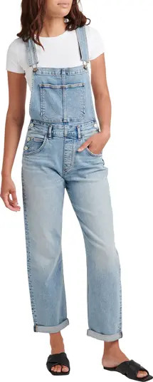 Silver Jeans Co. Baggy Straight Leg Overalls | Nordstrom | Nordstrom