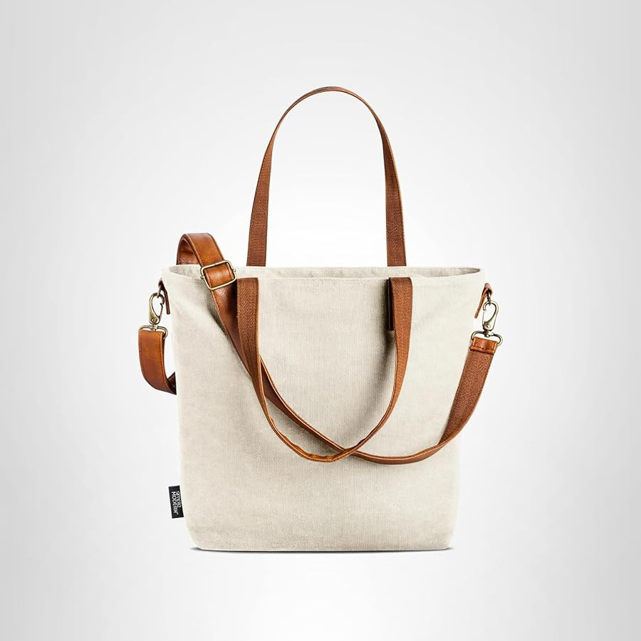 Simple Modern Canvas Tote Bag for Women | Amazon (US)