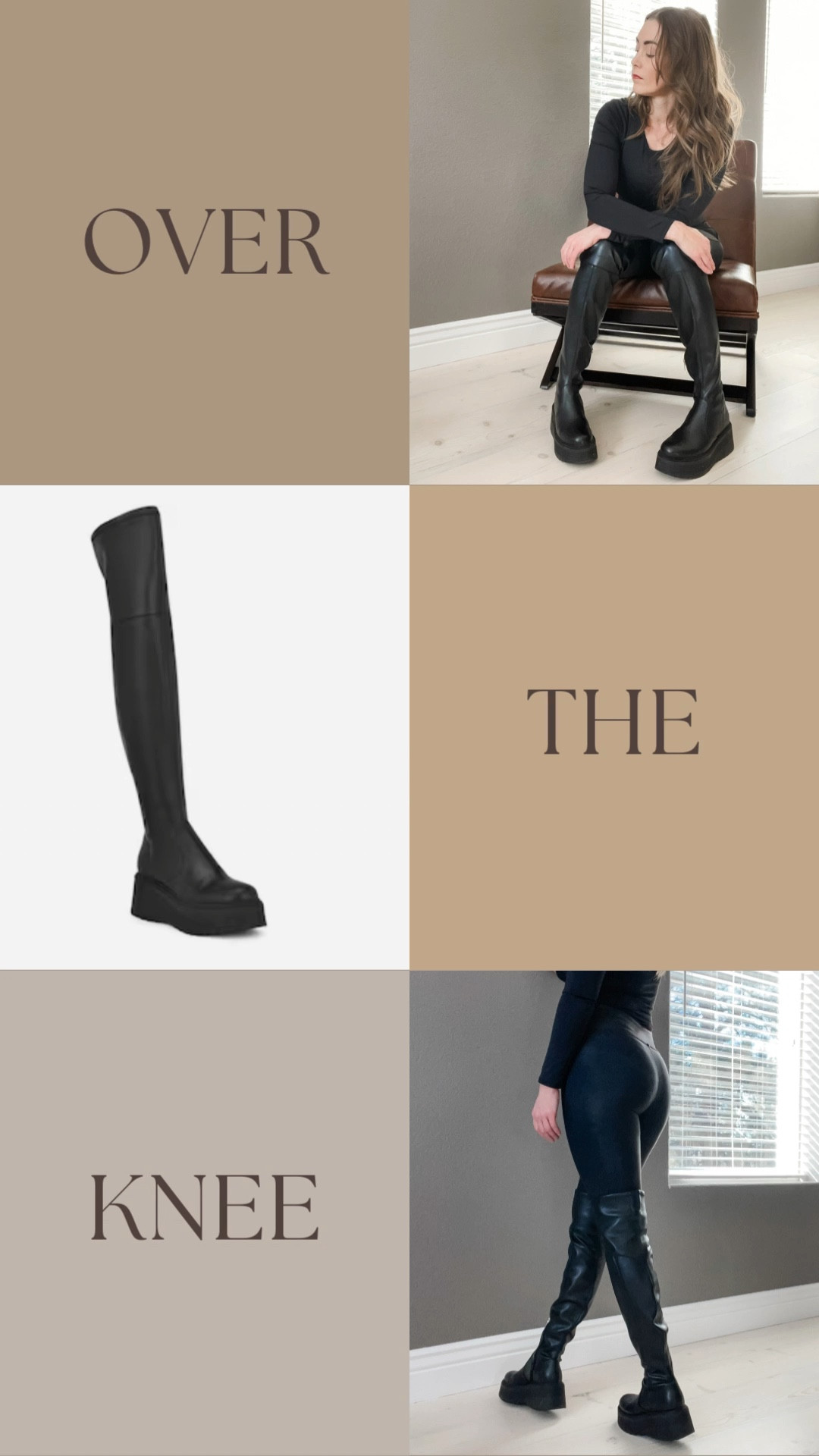 The best over the knee boots I’ve found. The platform makes walking a breeze and adds comfort. There is plenty of room for adjustment with the flexible built in stretch fabric at the back. #overthrkneeboots #platformboots #blackboots #boots #winterlook #otkboots #otk #shoe #warmboots 

#LTKshoecrush #LTKSeasonal #LTKstyletip