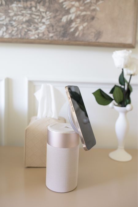 This wireless speaker/phone stand is on sale now during the Amazon Big Spring Sale! 

Amazon finds, Amazon favorites, Amazon must haves, Amazon sale 

#LTKsalealert #LTKfindsunder50 #LTKhome