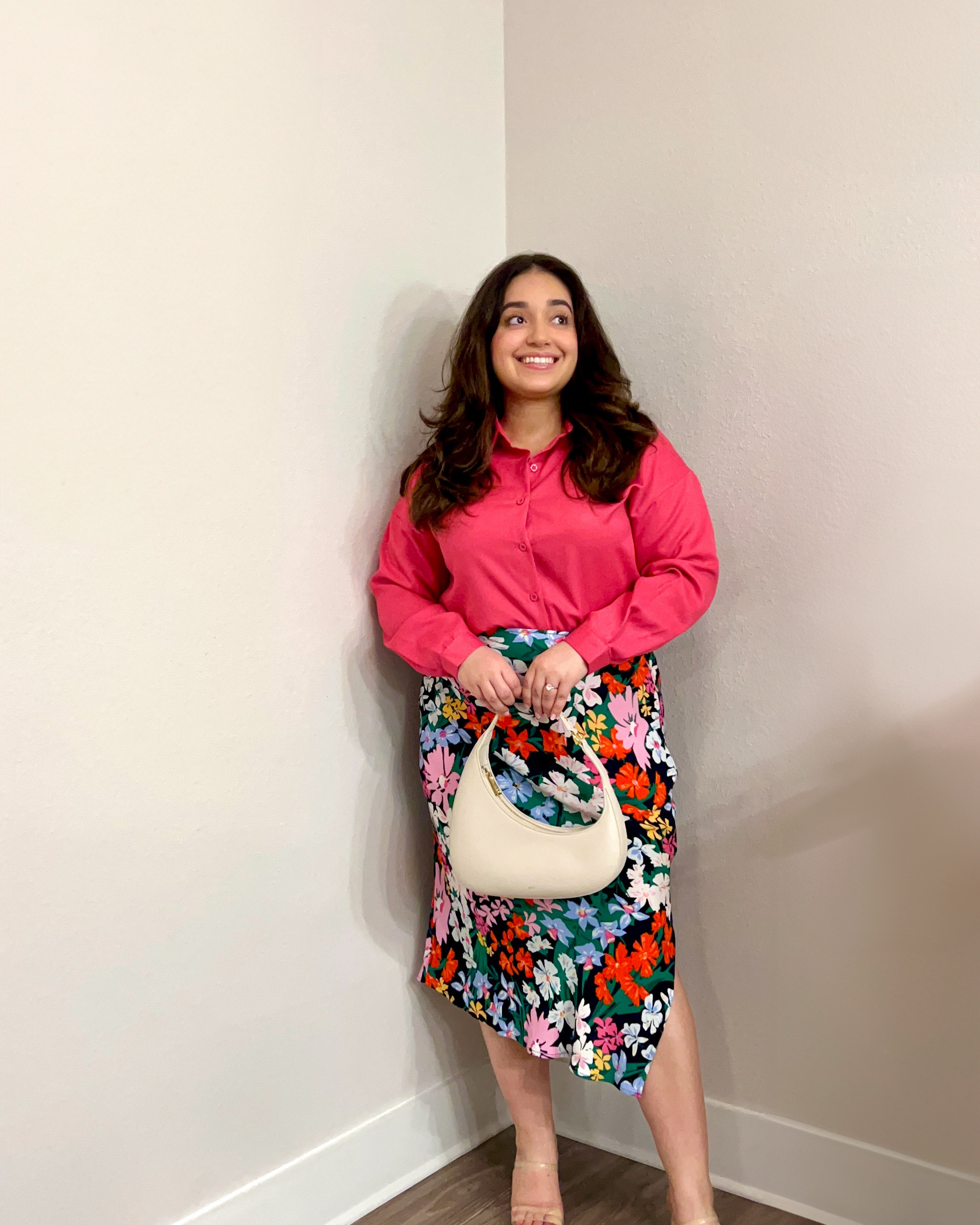 Mixing bright prints and a touch of dressy with these heels for Galentine’s Day 🌷 Check out my LTK for all the pieces to pull this look together! 💌
.
.
.
#galentinesday #galentinesdayoutfit #valentinesday #valentines #valentinesdayoutfit #outfitinspiration #modestoutfit #pinkoutfit #creatorsearchinsights #modestoutfitideas #februaryoutfit 

#LTKMidsize #LTKStyleTip #LTKSeasonal