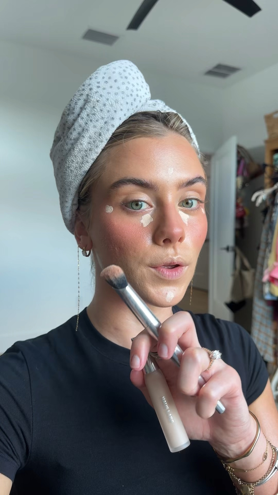@hauslabs concealer! A long-wearing, non-comedogenic concealer that visibly blurs, brightens and conceals with medium, buildable coverage that de-puffs after 2 weeks of daily use. @Sephora      @kohls

#LTKgrwm #LTKselfcare #LTKBeauty
