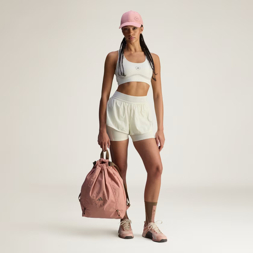 adidas by Stella McCartney Gym Sack - Pink | Free Shipping with adiClub | adidas US | adidas (US)