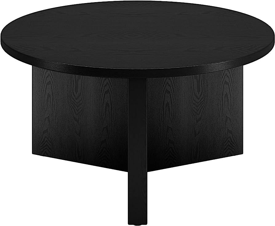 Henn&Hart Anders Coffee Table, 32" Wide, Black | Amazon (US)