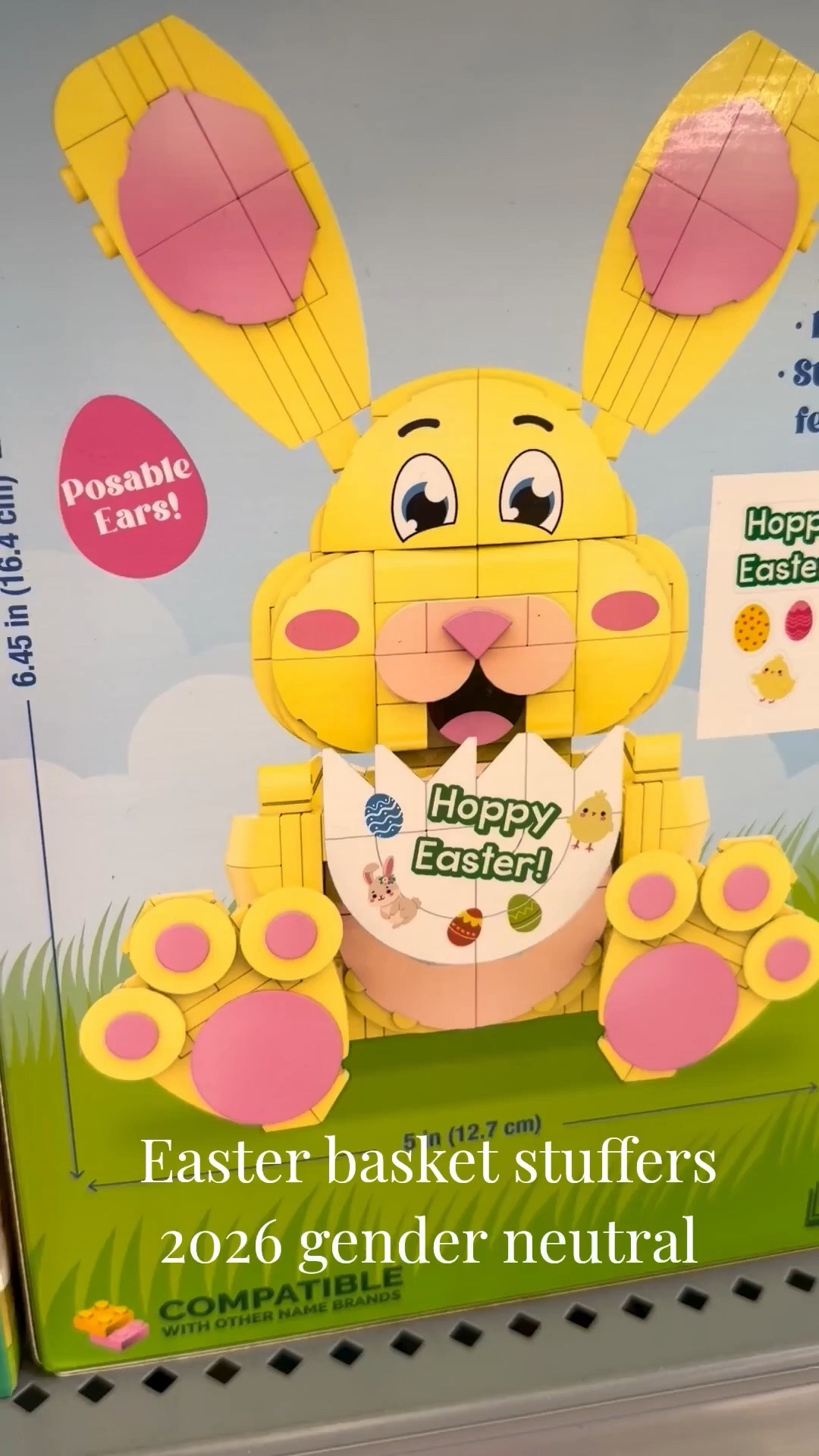 Gender neutral Easter basket stuffer idea for kids! 🐰 This block building kit is packed with plenty of pieces so kids can build, create, and play for hours. A fun Easter gift for boys and girls and a great non-candy Easter basket filler that keeps them busy long after Easter morning. #ltkfinds #ltkeaster #easterbasketstuffers #easterbasketideas #noncandyeasterbasket #genderneutraltoys #buildingtoysforkids #stemtoysforkids #toysunder30 #kidsgiftideas #springgiftideas #momapproved #kidstoys #eastergiftideas