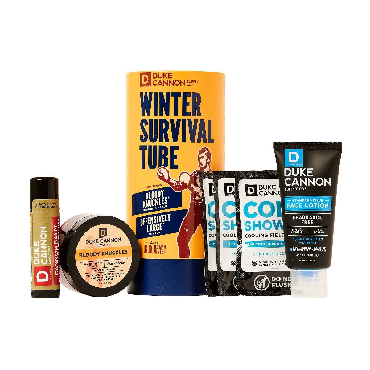 Duke Cannon Supply Co. Winter Survival Tube Gift Set - 4pk | Target
