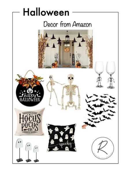 Halloween decor from Amazon. Fall decor. Cute Halloween decor. Halloween pillow covers. Halloween bats. Halloween skeletons 

#LTKSeasonal #LTKHalloween #LTKhome