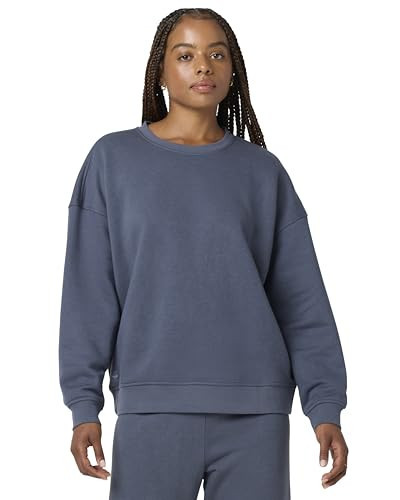 florence by mills Women's Cozy Crush Oversized Sweatshirt, Ombre Blue, X-Large | Amazon (US)